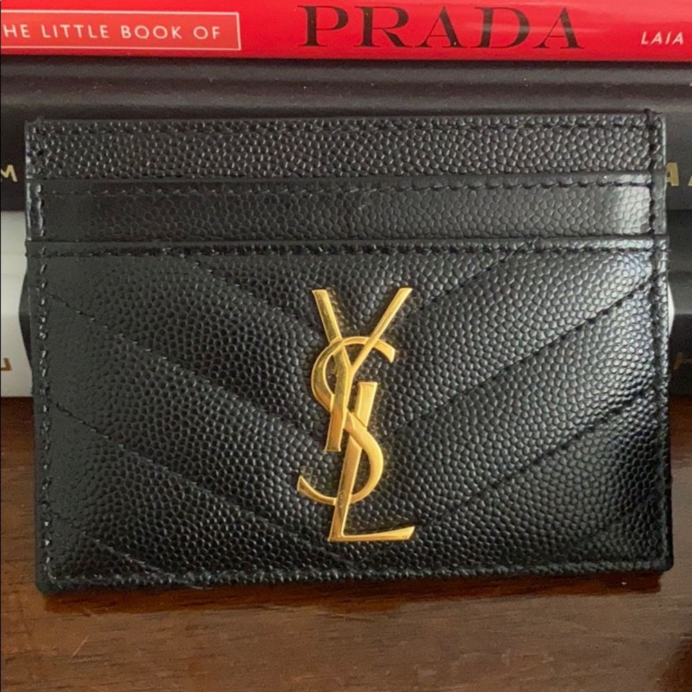 Saint Laurent card holder